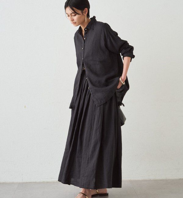  「リネンバックタイシャツ」|シャツ・ブラウス|