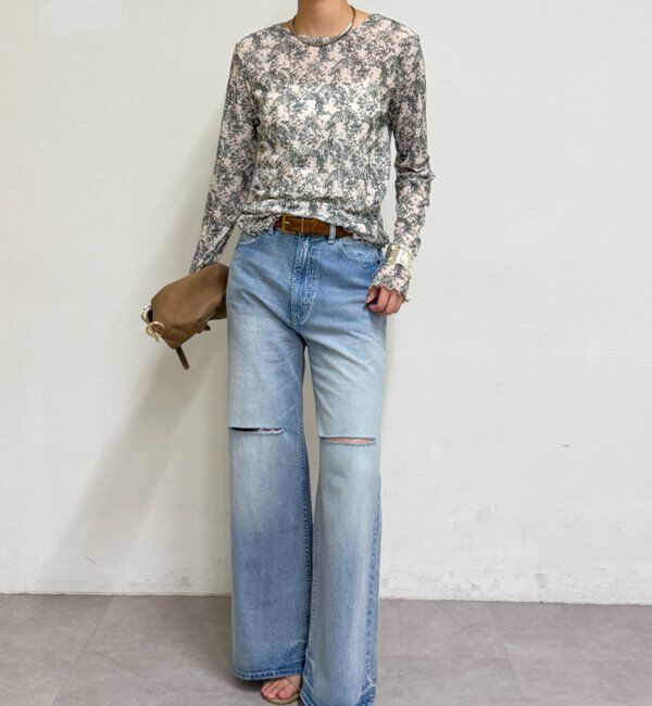  「プリントシアートップス」|Tシャツ・カットソー|