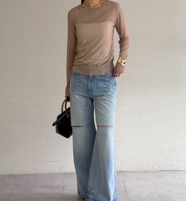  「プリントシアートップス」|Tシャツ・カットソー|