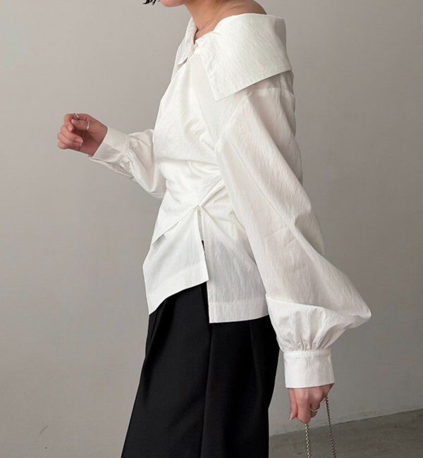  「【2WAY】カシュクールシャツ」|シャツ・ブラウス|