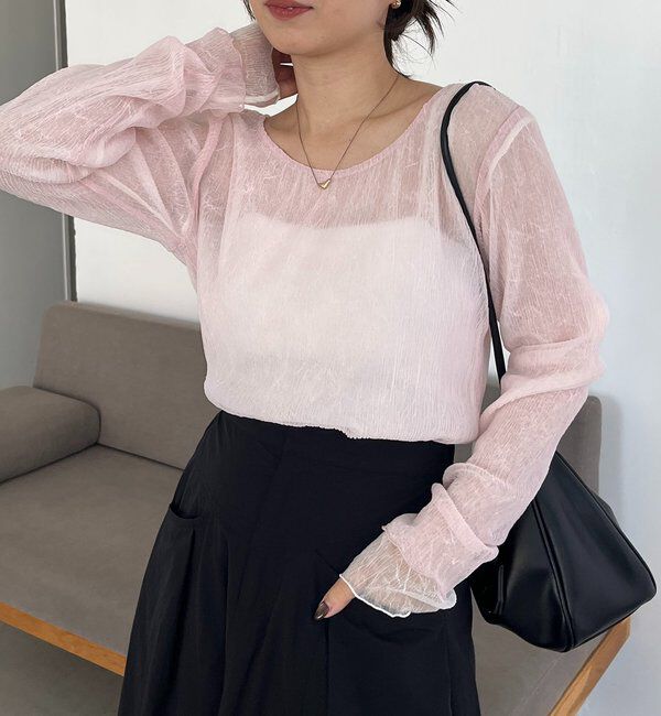  「ワッシャーリバプルオーバー」|Tシャツ・カットソー|