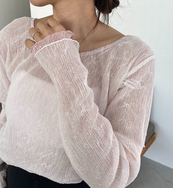  「ワッシャーリバプルオーバー」|Tシャツ・カットソー|