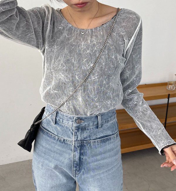  「ワッシャーリバプルオーバー」|Tシャツ・カットソー|