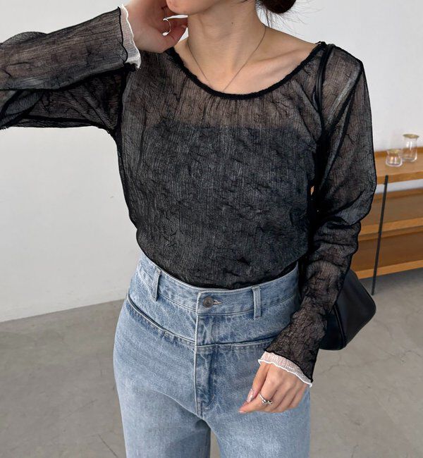  「ワッシャーリバプルオーバー」|Tシャツ・カットソー|