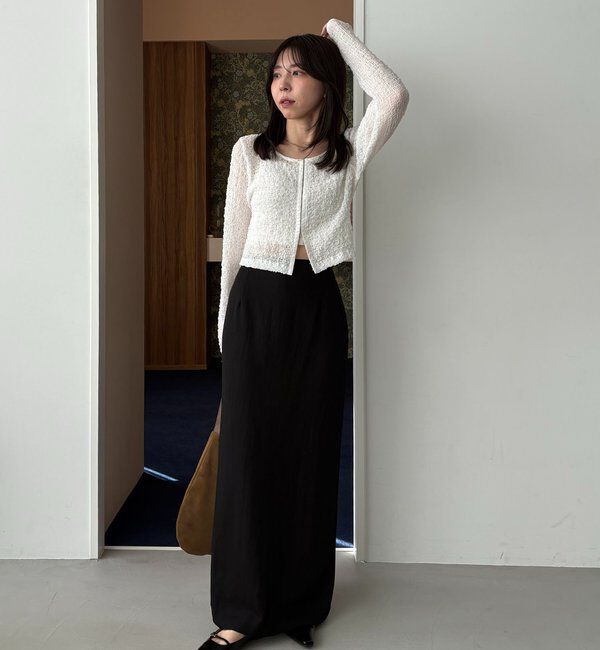  「【mana企画】ドロストマキシスカート」|スカート|