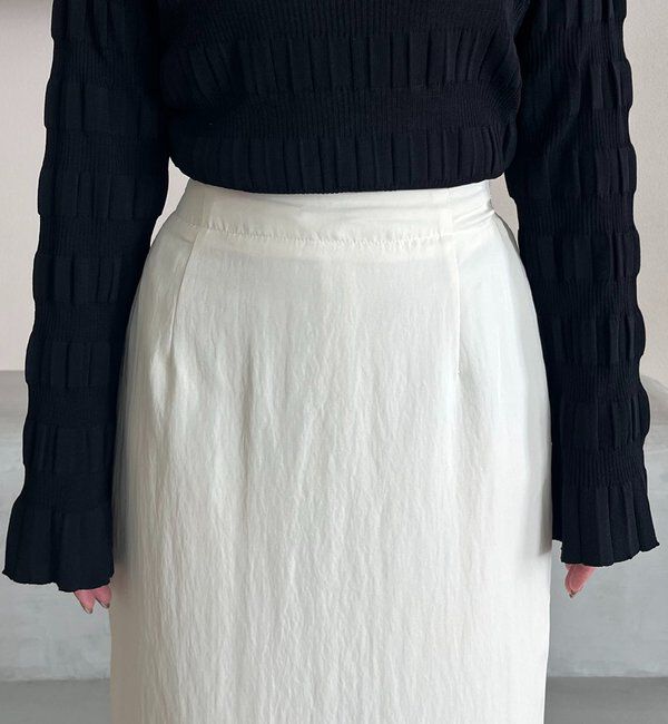  「【mana企画】ドロストマキシスカート」|スカート|