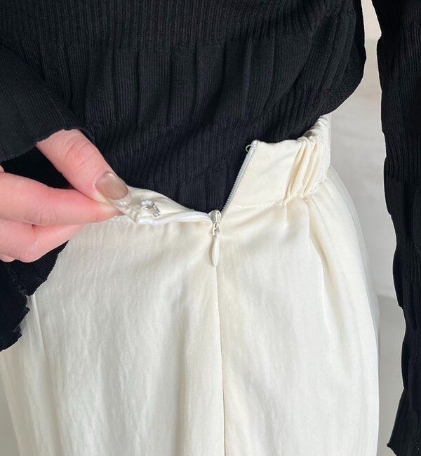  「【mana企画】ドロストマキシスカート」|スカート|