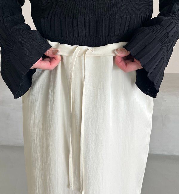  「【mana企画】ドロストマキシスカート」|スカート|