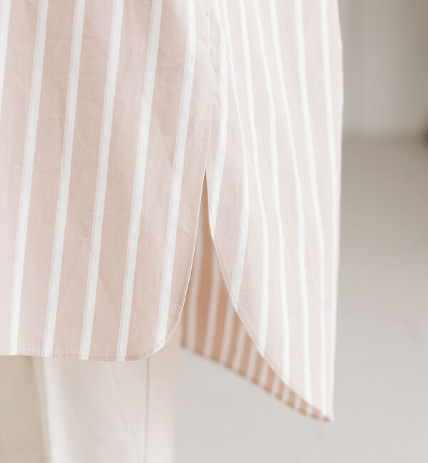 collex「【Alltid】スーピマコットンシャツワンピース」|ワンピース|