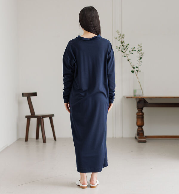 collex「ポロ衿コンビワンピース」|ワンピース|