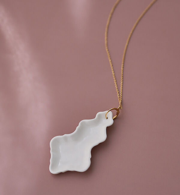 collex「【Vesna Garic/ヴェスナガリック】 マキーズ ロングネックレス」|ネックレス|ホワイト