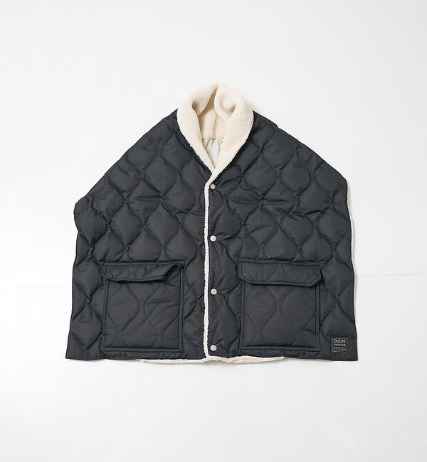 collex「【TAION】 ミリタリー リバーシブル ダウンストール」|マフラー|