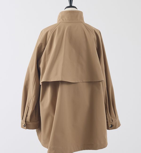 collex「ハイネックフレアーコート」|ブルゾン・スタジャン|