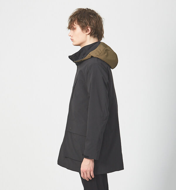 ABAHOUSE「【フード取外可】タスラン ストレッチ コート / スプリングコート」|アウトドア|