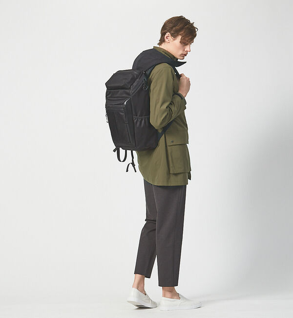 ABAHOUSE「【フード取外可】タスラン ストレッチ コート / スプリングコート」|アウトドア|