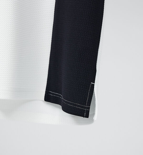 ABAHOUSE「【パネル切替】フクレジャガード 半袖 Tシャツ」|Tシャツ・カットソー|