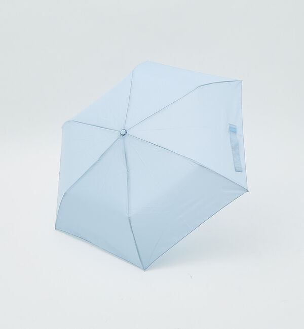 ABAHOUSE「【晴雨兼用】カラビナ式で鞄に引っ掛けられる 親骨55cm 折り畳み傘」|傘|