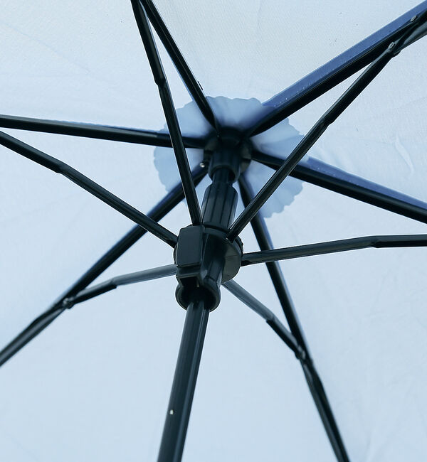 ABAHOUSE「【晴雨兼用】カラビナ式で鞄に引っ掛けられる 親骨55cm 折り畳み傘」|傘|