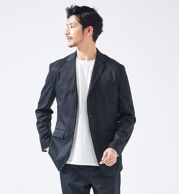 ABAHOUSE「【ストレッチテレコ】長袖Tシャツ」|Tシャツ・カットソー|