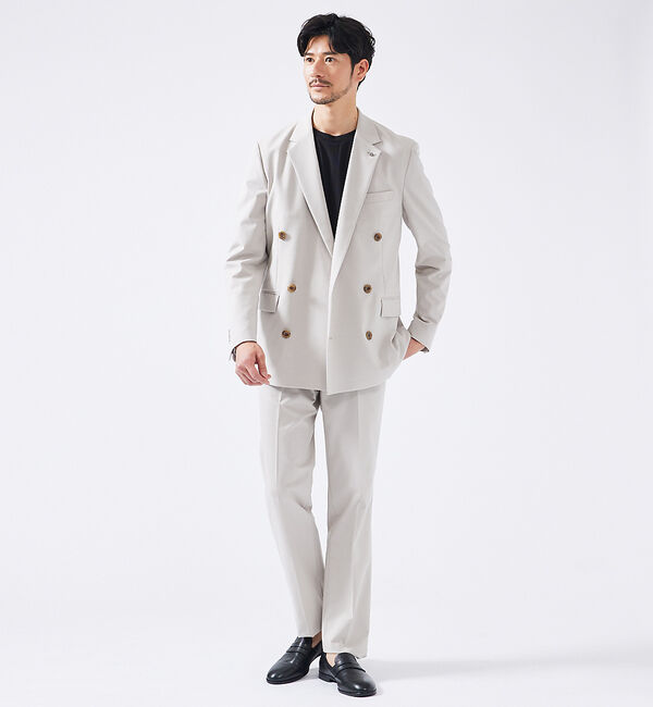 ABAHOUSE「【ストレッチテレコ】長袖Tシャツ」|Tシャツ・カットソー|