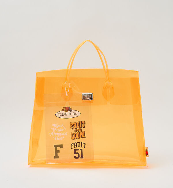 ABAHOUSE「【FRUIT OF THE LOOM/フルーツ オブ ザ ルーム】VINYL T」|トートバッグ|