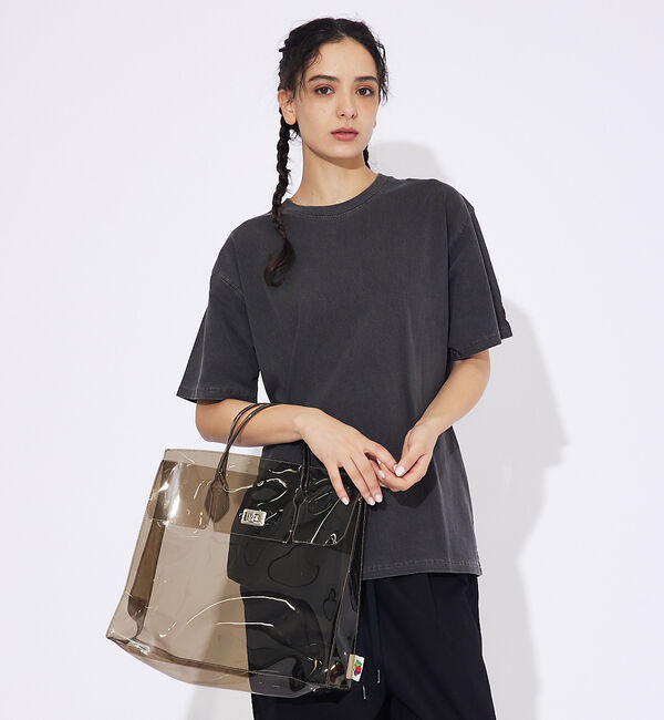 ABAHOUSE「【FRUIT OF THE LOOM/フルーツ オブ ザ ルーム】VINYL T」|トートバッグ|