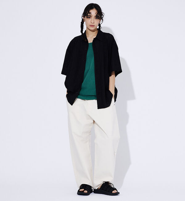 ABAHOUSE「【Revo./レボ】Relax Fit /リラックスフィット /Sheer Ja」|シャツ・ブラウス|