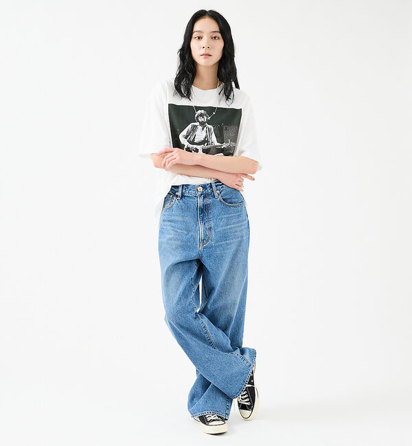 ABAHOUSE「【THRIFTY LOOK / スリティフィルック/】MUSIC TEE / R」|Tシャツ・カットソー|