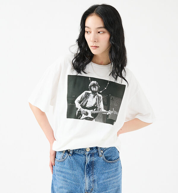 ABAHOUSE「【THRIFTY LOOK / スリティフィルック/】MUSIC TEE / R」|Tシャツ・カットソー|
