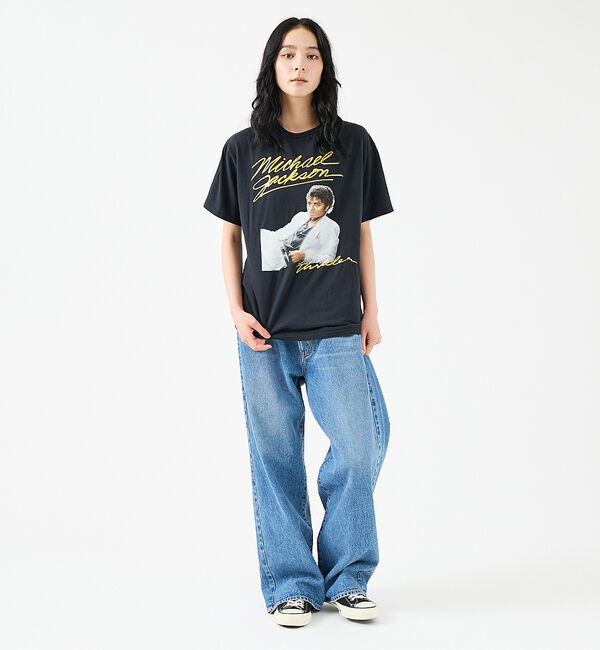 ABAHOUSE「【THRIFTY LOOK / スリティフィルック/】MUSIC TEE / R」|Tシャツ・カットソー|
