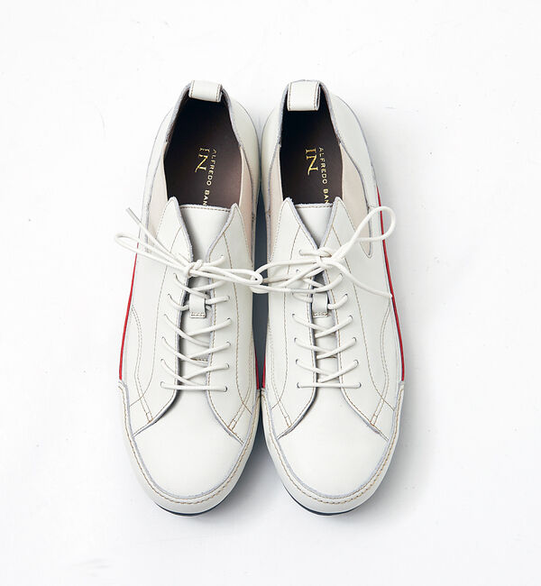 alfredoBANNISTER「【一部店舗＋WEB限定】ミドルカットレザースニーカー」|スニーカー|