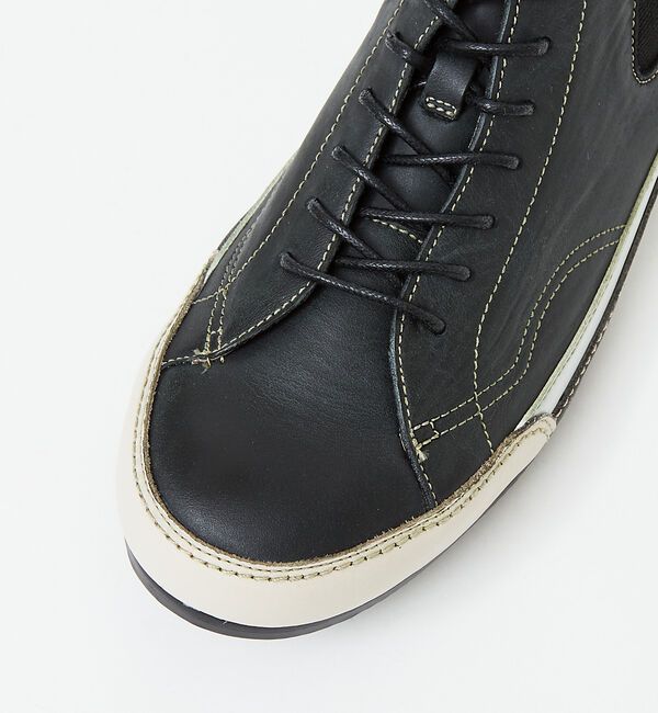 alfredoBANNISTER「【一部店舗＋WEB限定】ミドルカットレザースニーカー」|スニーカー|