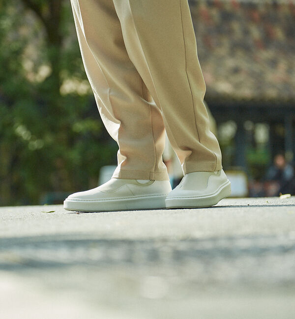 alfredoBANNISTER「リブテックソール サイドゴア スニーカー」|スニーカー|