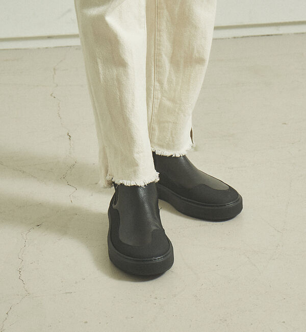 alfredoBANNISTER「リブテックソール サイドゴア スニーカー」|スニーカー|