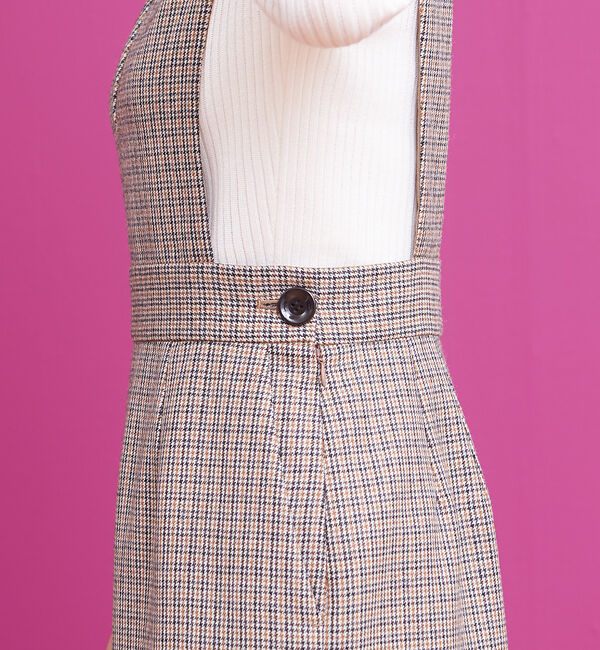 Rouge vif「チェックジャンパースカート」|ワンピース|