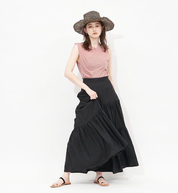 Rouge vif「ナチュラルダイノースリーブカットソー」|Tシャツ・カットソー|