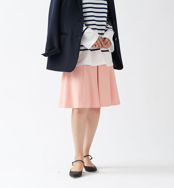 Rouge vif「セミタイトフレアスカート」|スカート|ピンク