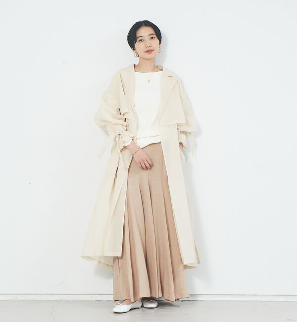 Rouge vif「シアーライトコート」|トレンチコート|