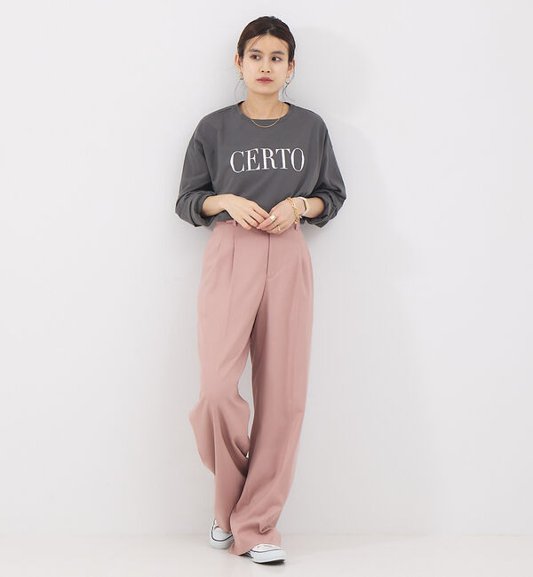 Rouge vif「サキソニーワイドパンツ」|その他|