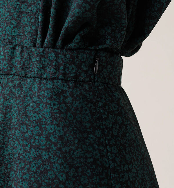 Rouge vif「【セットアップ対応】フラワープリントフリルスカート」|スカート|