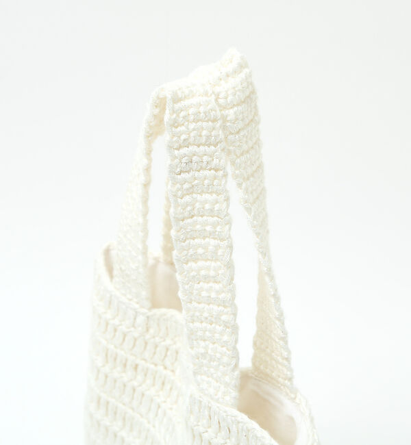 Rouge vif「【Swaraj/スワラージ】Hand Knit Letter バッグ」|トートバッグ|