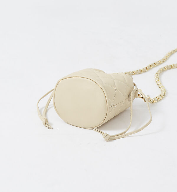 Rouge vif「【AULENTTI/オウレンティ】キルティングチェーンミニバッグ / ショルダー」|ショルダー・メッセンジャー|