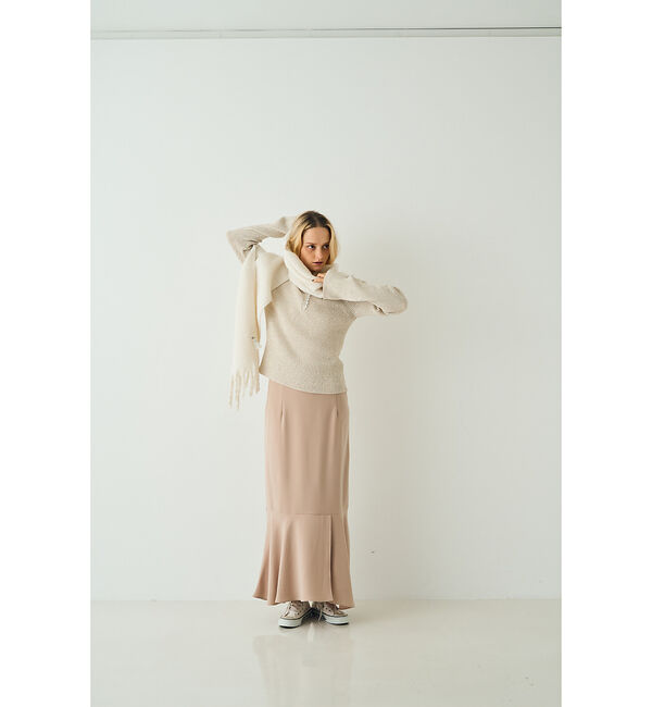 Rouge vif「【一部店舗限定】ボリュームフリンジストール」|マフラー|