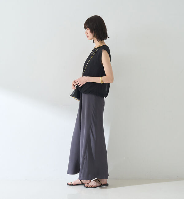 Rouge vif「レイヤードニットプルオーバーTシャツ」|ニット・セーター|