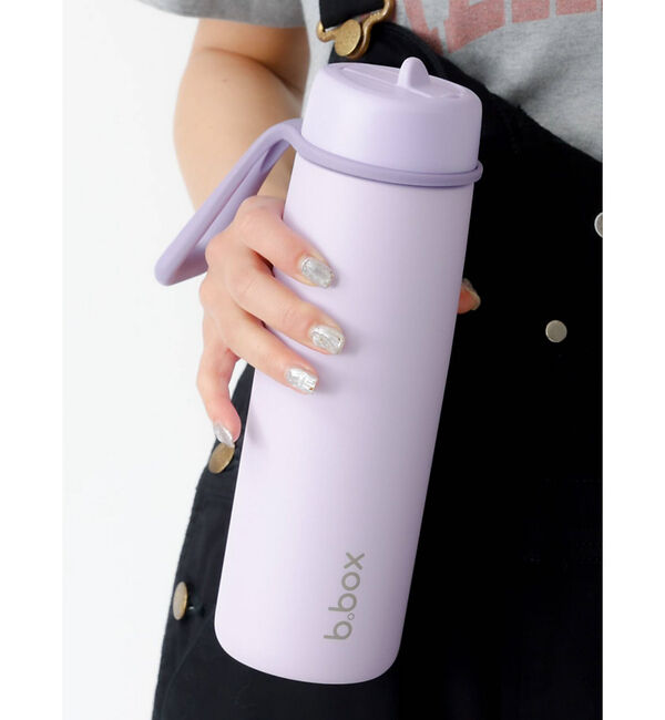 Rouge vif「【b.box/ビーボックス】フリップトップボトル690ml（ステンレス製水筒）/」|食器・キッチングッズ|ラベンダー