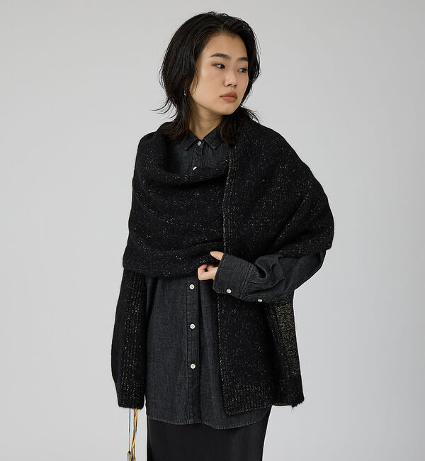 Rouge vif「【IRONING/アイロニング】high neck 2way muff ハイネッ」|ニット・セーター|