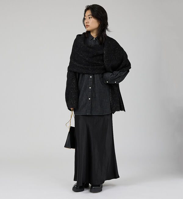 Rouge vif「【IRONING/アイロニング】high neck 2way muff ハイネッ」|ニット・セーター|