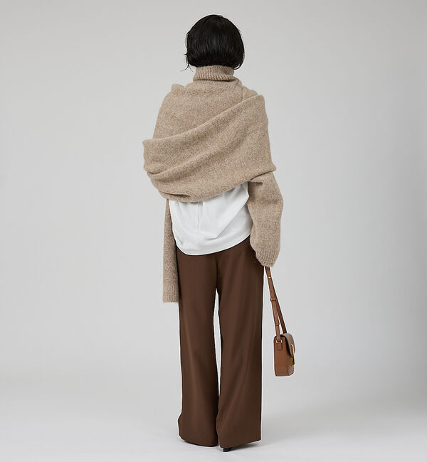 Rouge vif「【IRONING/アイロニング】high neck 2way muff ハイネッ」|ニット・セーター|