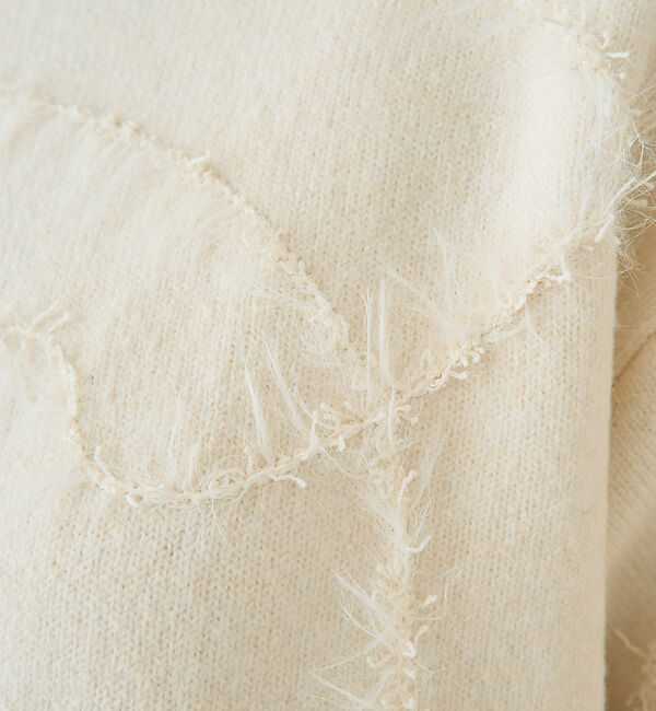 Rouge vif「【一部店舗限定】フェザーラインニットプルオーバー」|ニット・セーター|