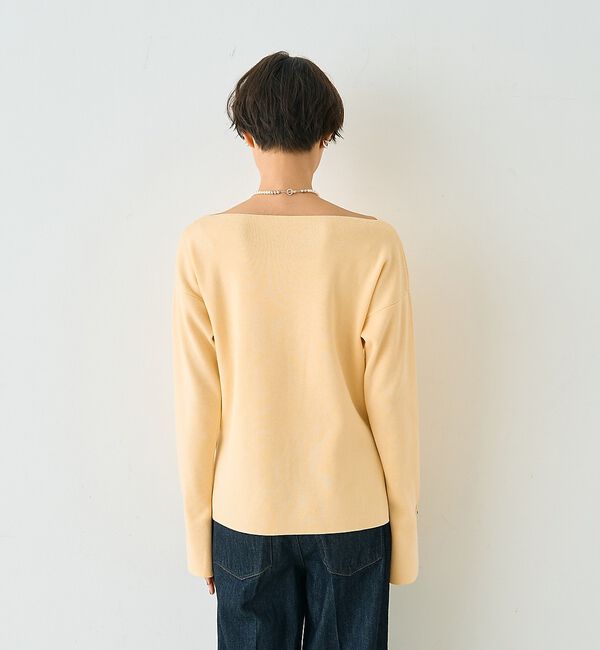 Rouge vif「スムーススリット ニットプルオーバー」|ニット・セーター|